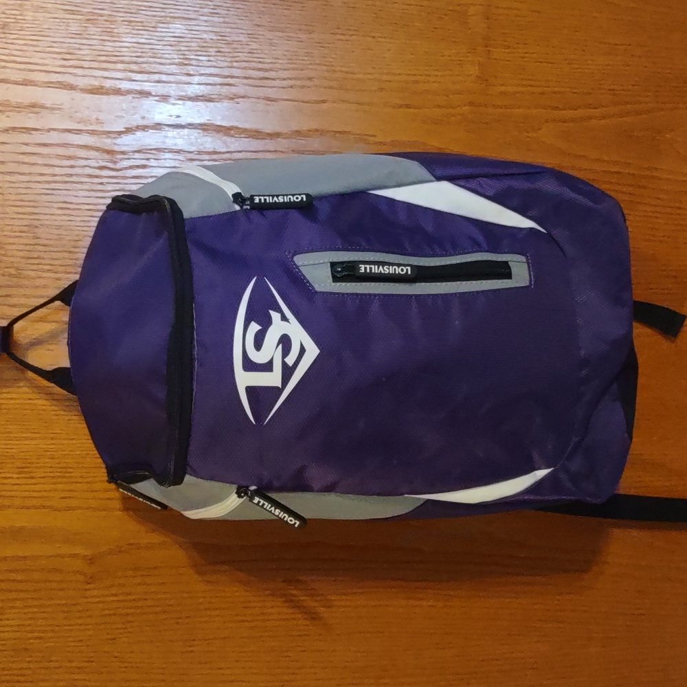 Bat bag -louisville slugger purple